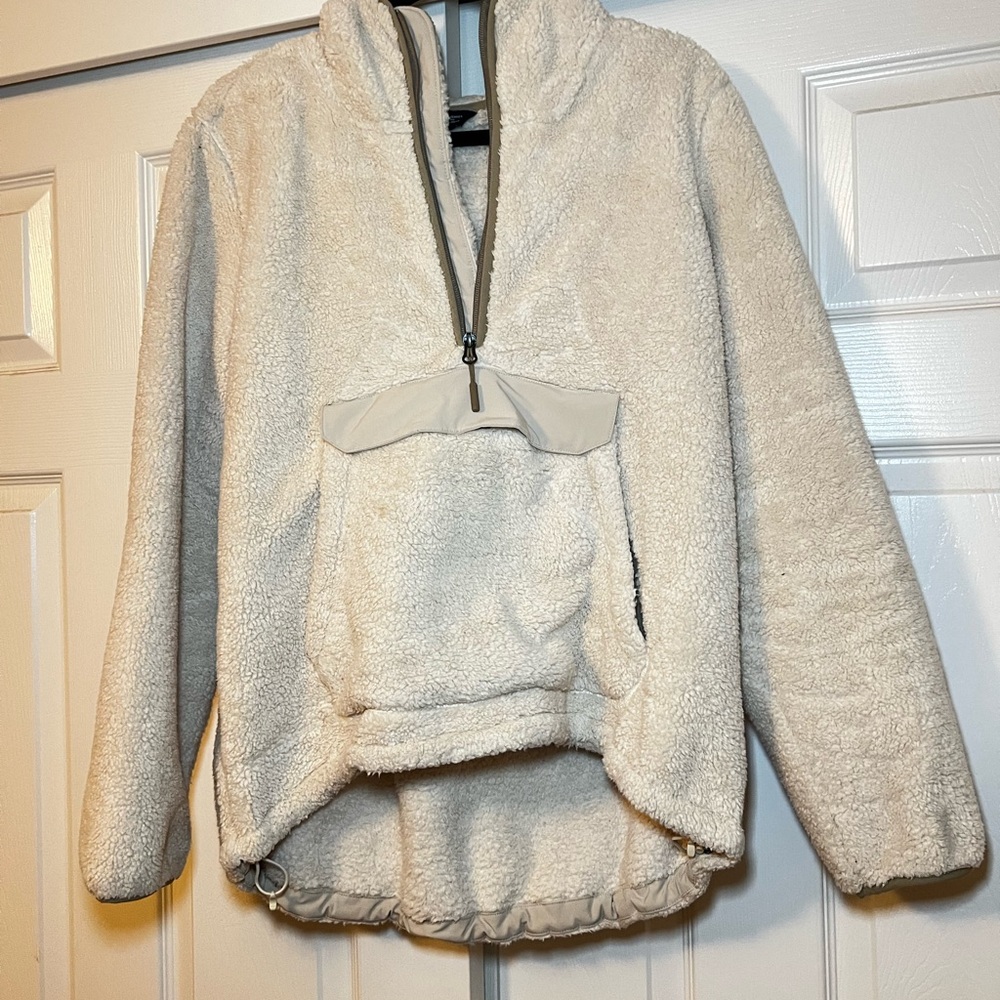The North Face Cream Fleece Jacket